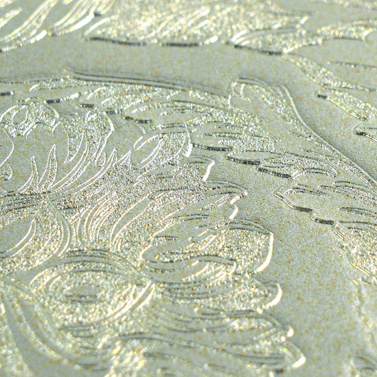 Carta da parati Versace Barocco Pearl