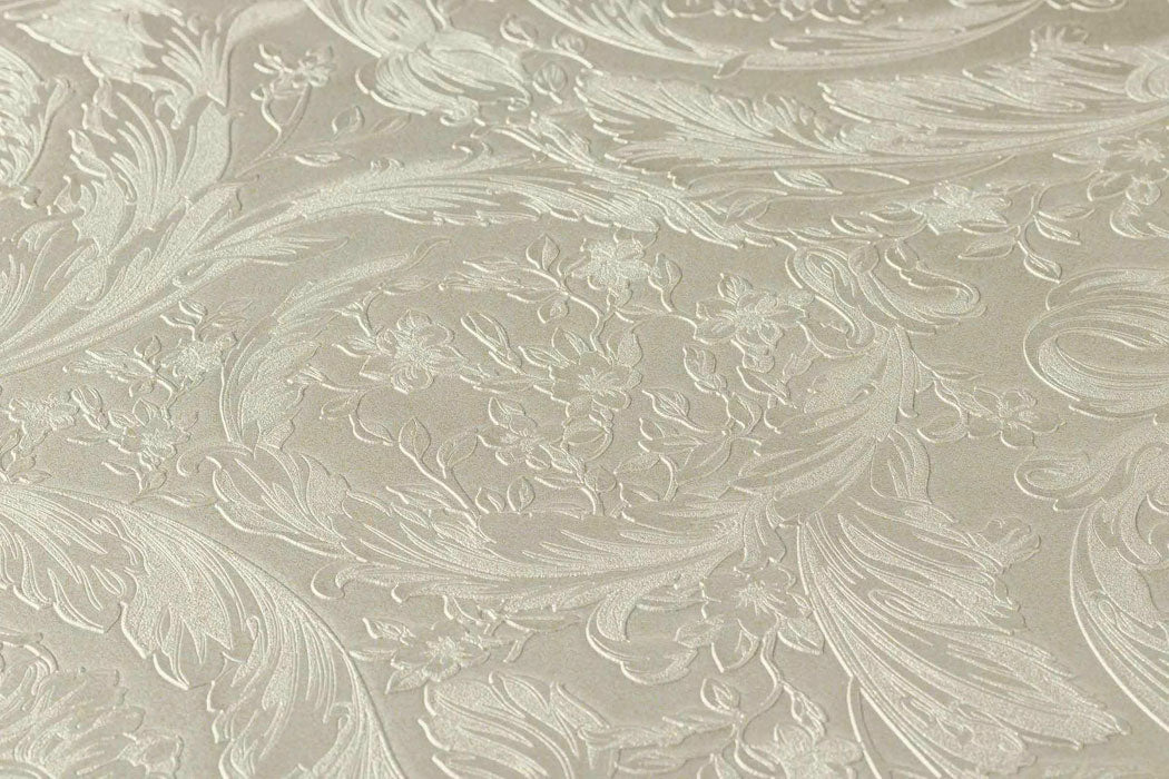 Carta da parati Versace Barocco Pearl