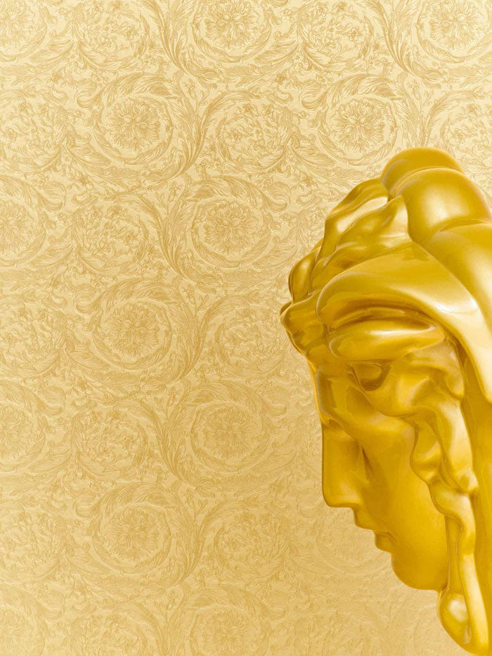 Carta da parati Versace Barocco Gold