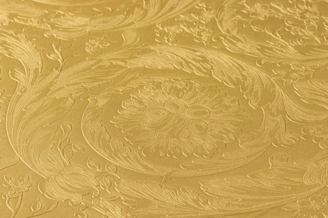 Carta da parati Versace Barocco Gold