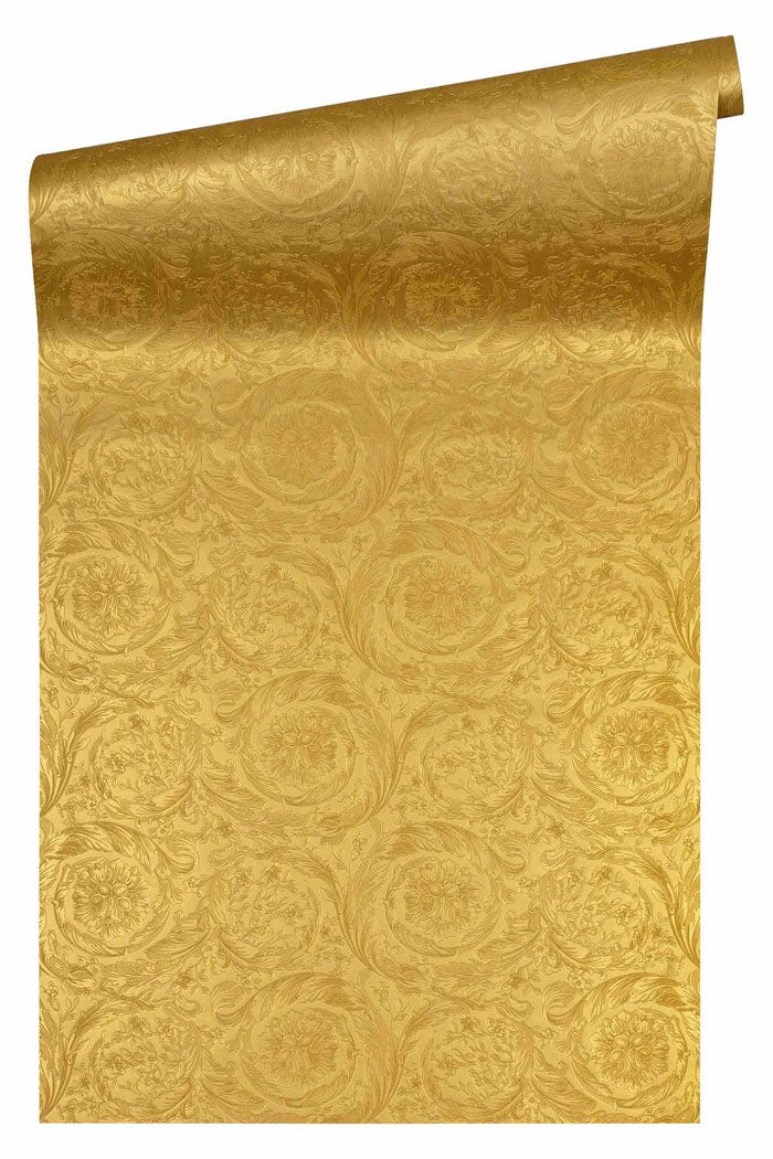 Carta da parati Versace Barocco Gold