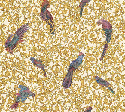 Carta da parati Versace Birds 2