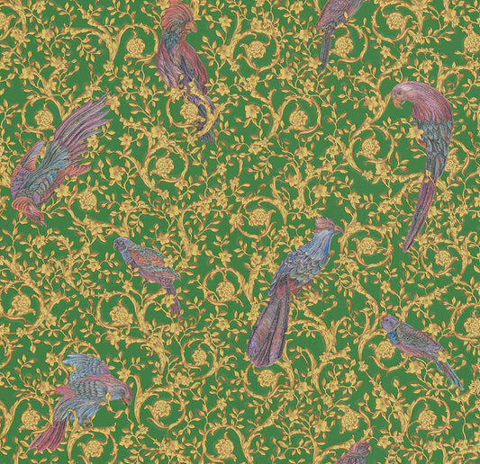 Carta da parati Versace Birds 3