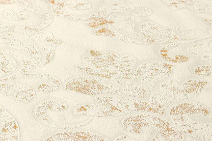 Carta da parati Damascata Vintage Crema