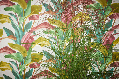 Carta da parati Jungle Colored Leaves