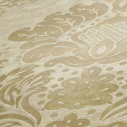 Carta da parati Damascata Barocco Beige