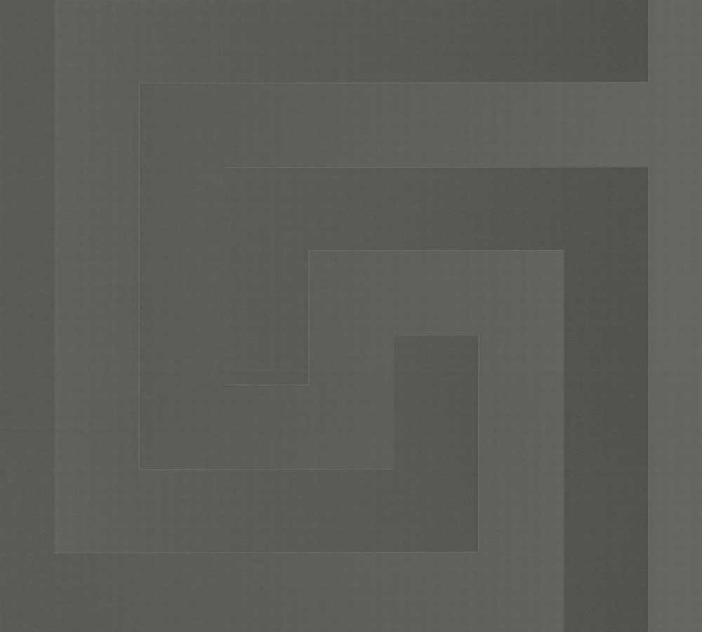 Carta da parati Versace Greek Key Grigio