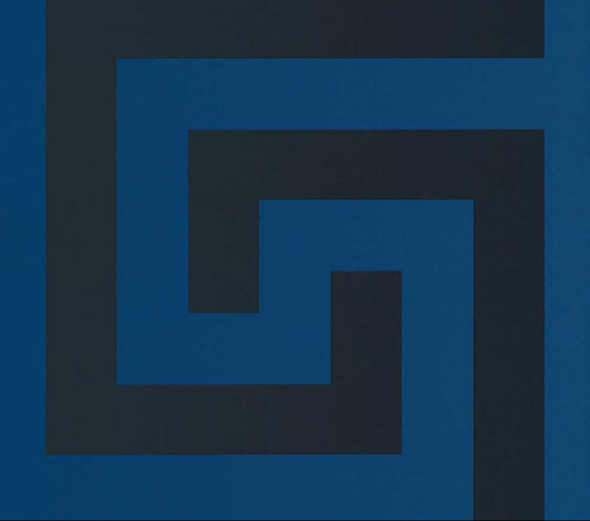Carta da parati Versace Greek Key Blue