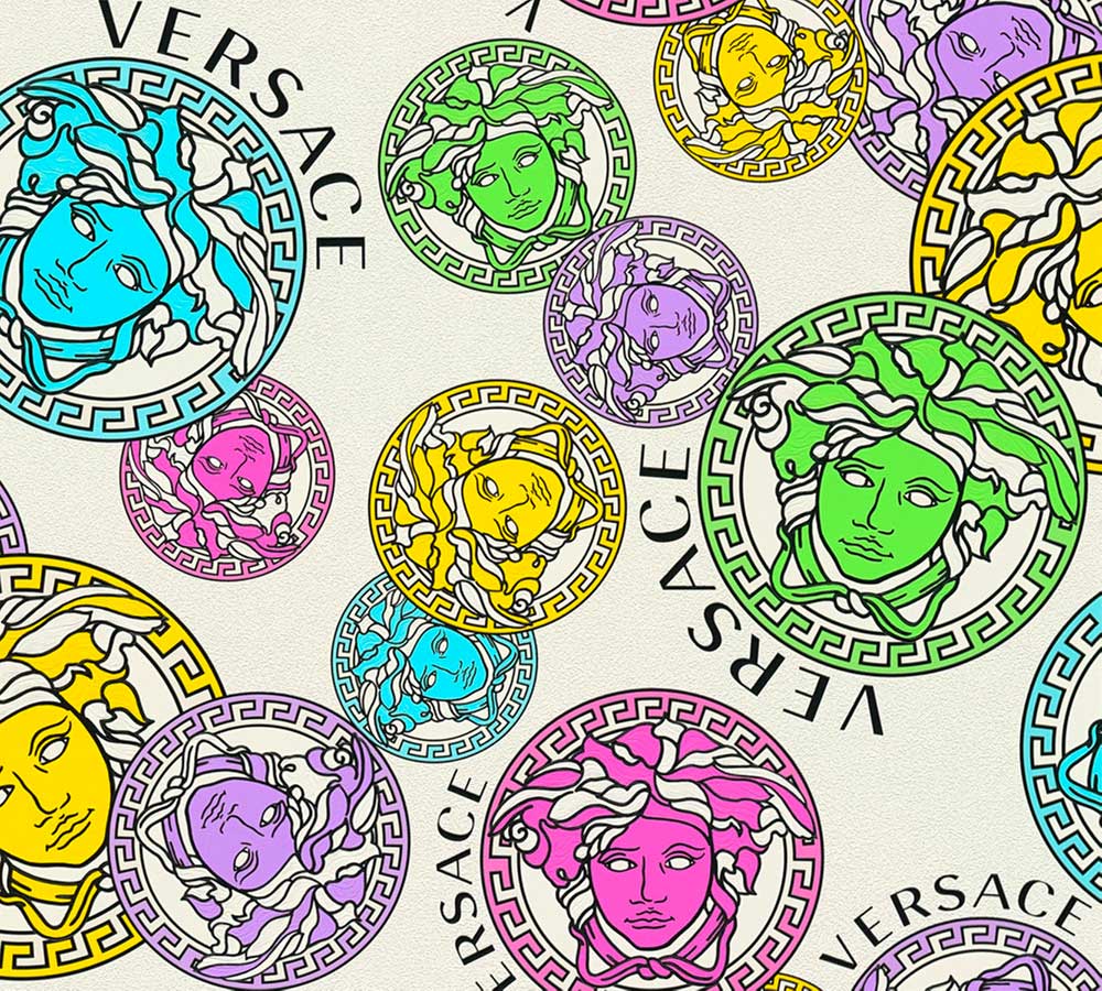 Carta da parati Versace Meduse 1