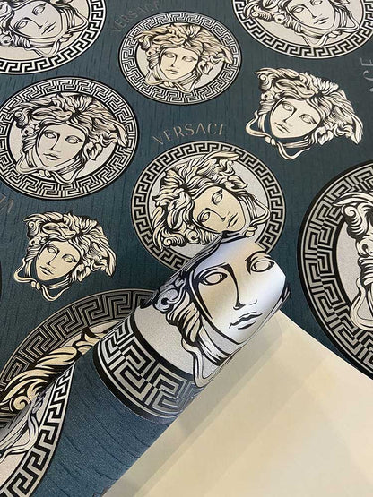 Carta da parati Versace Medusa 6