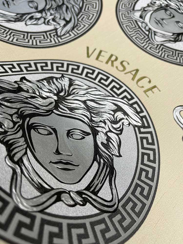 Carta da parati Versace Medusa 1