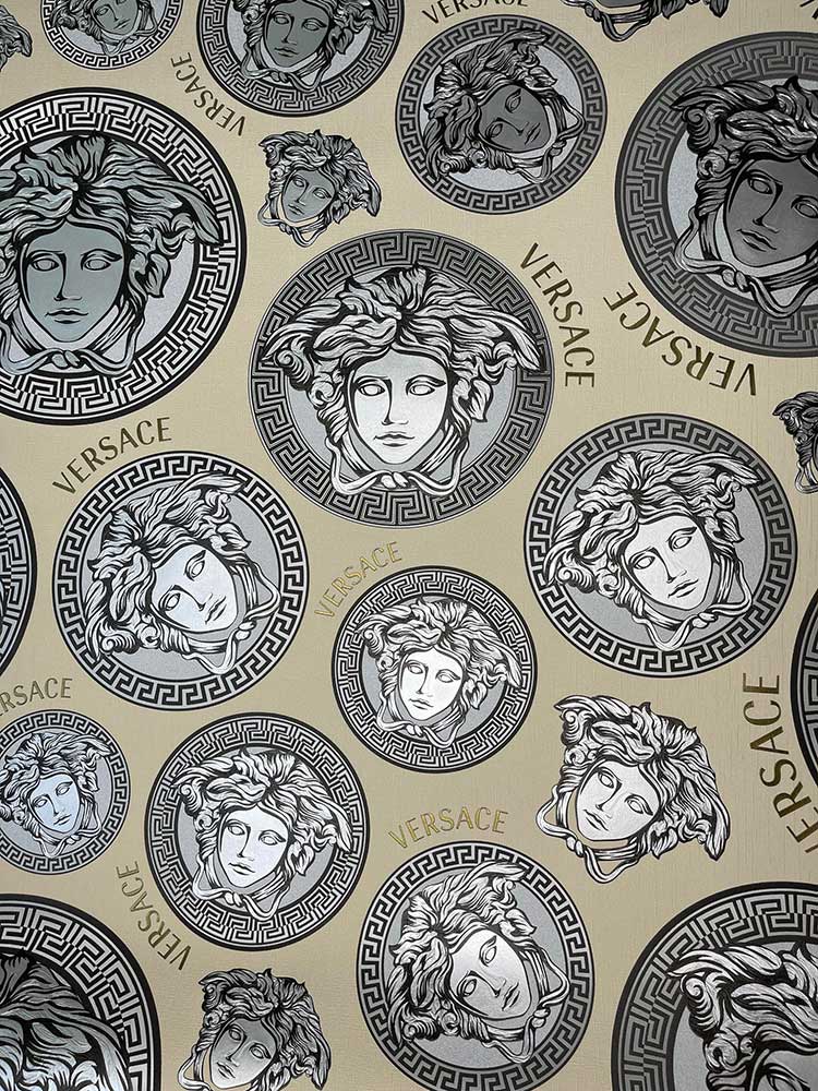 Carta da parati Versace Medusa 1