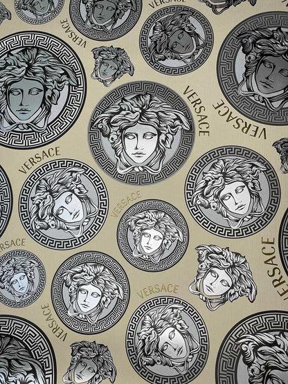 Carta da parati Versace Medusa 1