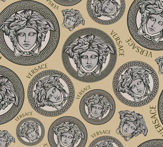 Carta da parati Versace Medusa 1