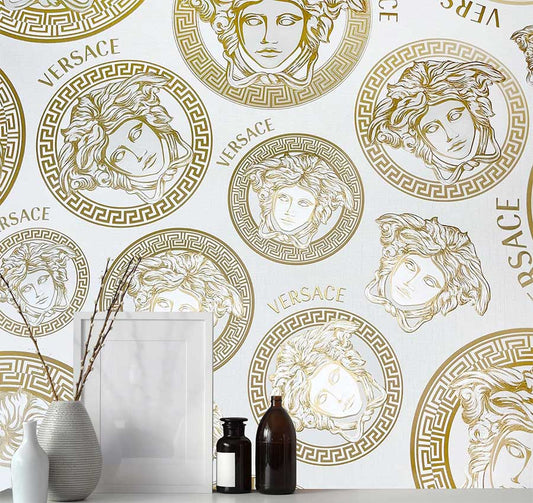 Carta da parati Versace Medusa 2