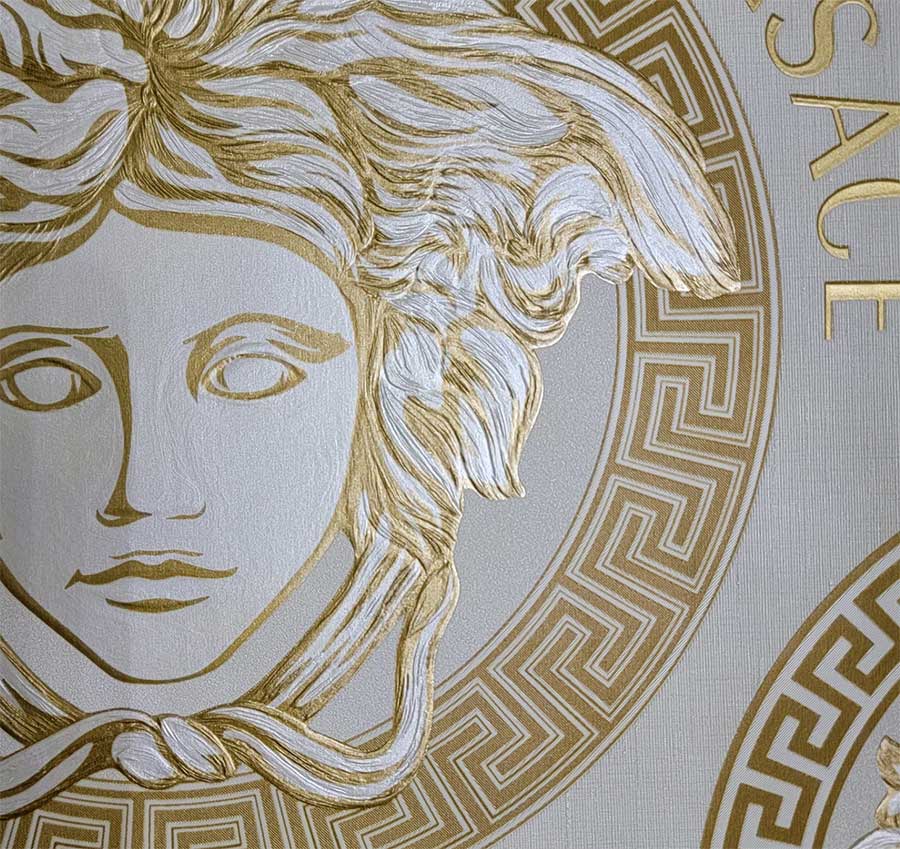 Carta da parati Versace Medusa 2