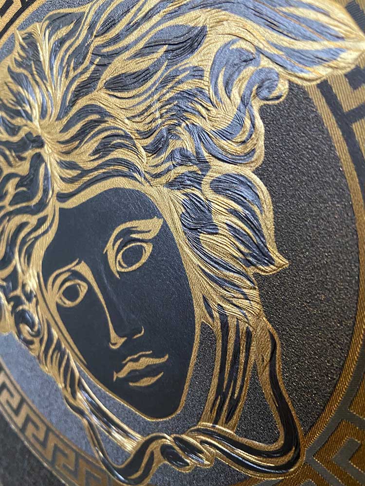 Carta da parati Versace Medusa 4