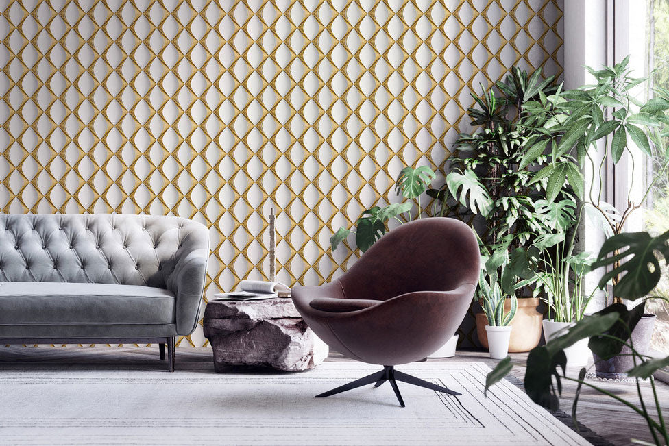 Carta da parati moderna Tile Design 4 in TNT