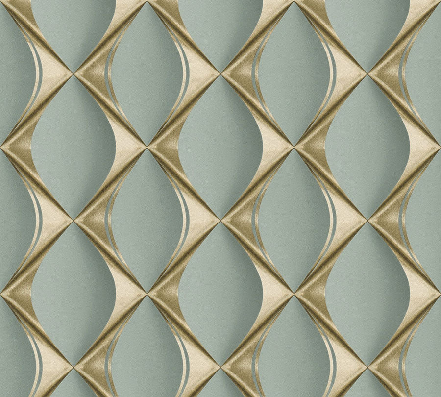 Carta da parati moderna Tile Design 2 in TNT