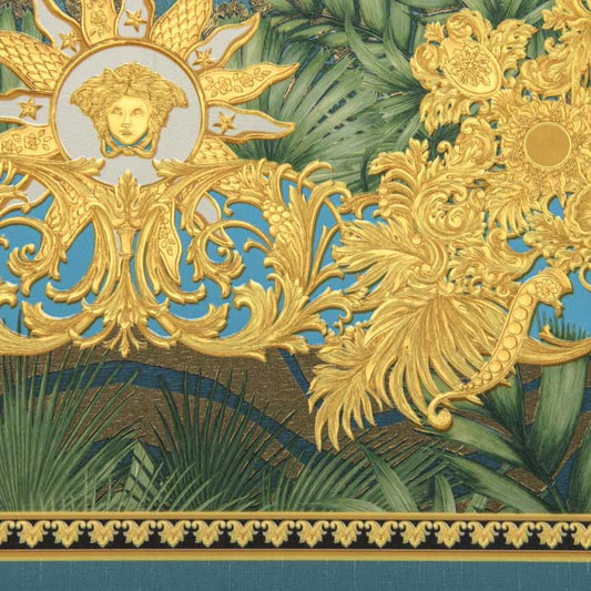 Carta da parati Versace Barocco Tropical 1