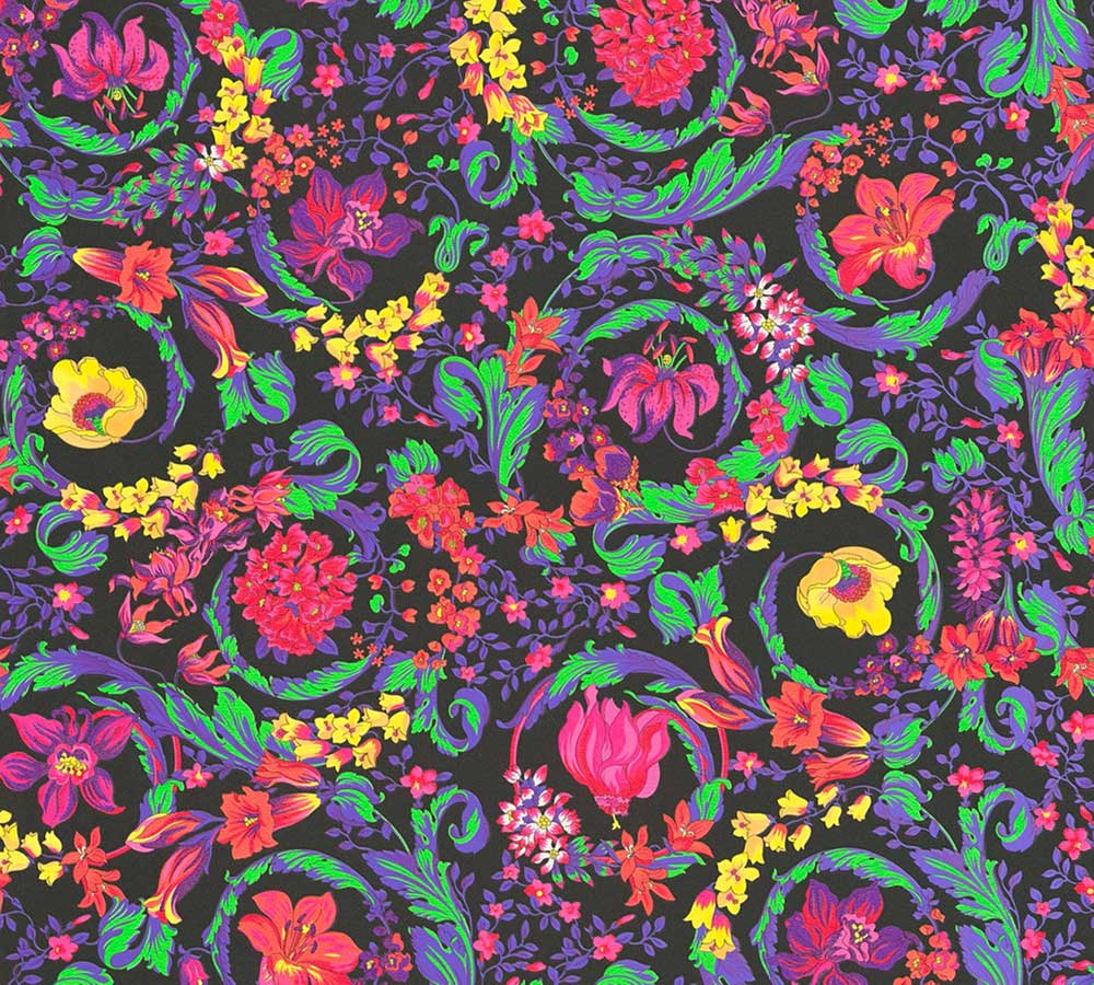 Carta da parati Versace Barocco Floral 1