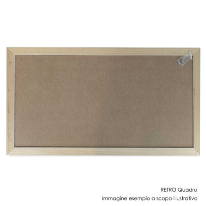 Quadro Abbraccio nell'Albero con glitter e cornice oro