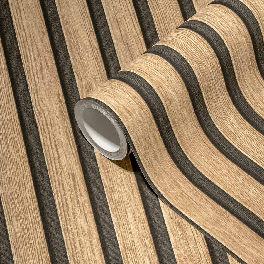 Carta da parati Legno Pannello Rovere