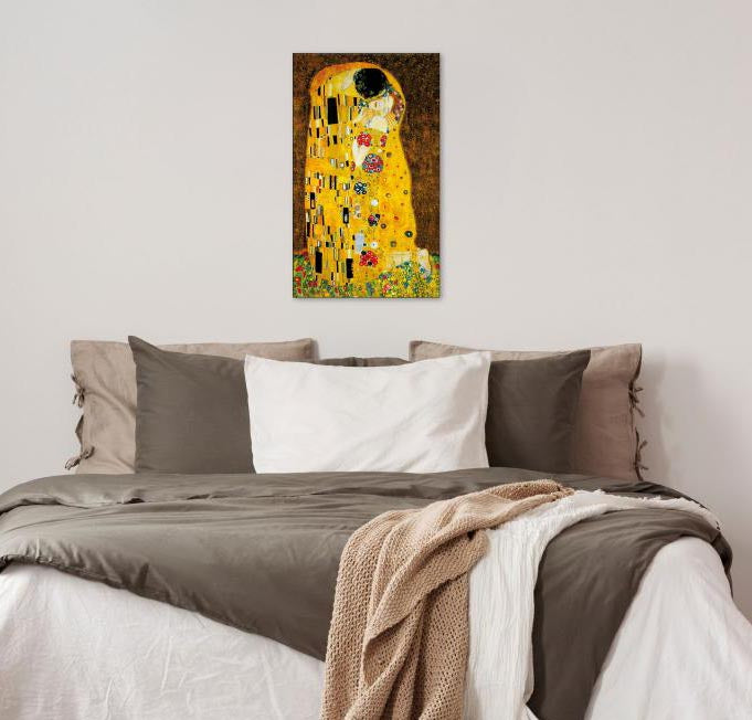 Quadro d’autore Klimt Il Bacio su tela