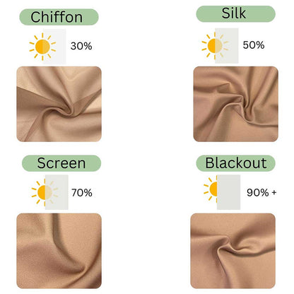 Tenda a pannello Beige Tortora | pannello scorrevole tinta unita
