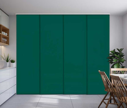 Tenda a pannello Verde Avventurina | pannello scorrevole tinta unita