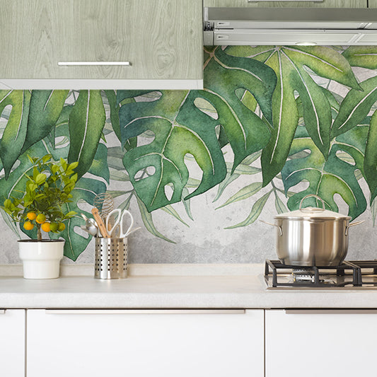 Paraschizzi adesivo cucina Tropical ignifugo