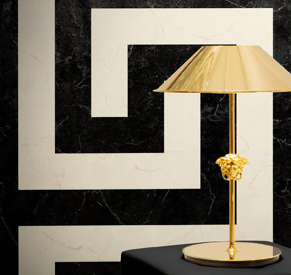 Carta da parati Versace Greek Key Marble 1
