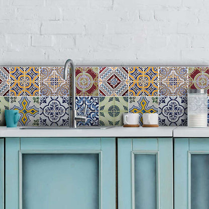 Paraschizzi cucina in alluminio Azulejos