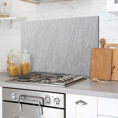 Paraschizzi cucina in alluminio Spazzolato