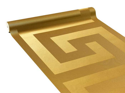 Carta da parati Versace Greek Key Oro