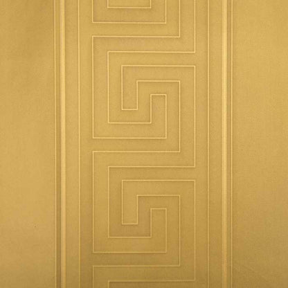 Carta da parati Versace Greek Key Righe Oro