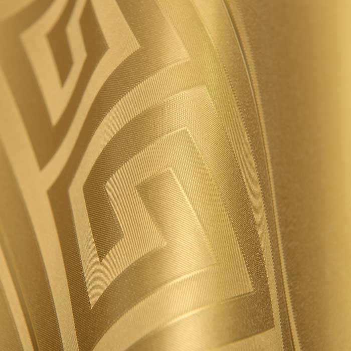 Carta da parati Versace Greek Key Righe Oro