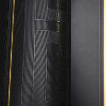 Carta da parati Versace Greek Key Righe Nere