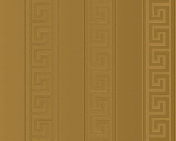 Carta da parati Versace Greek Key Righe Oro
