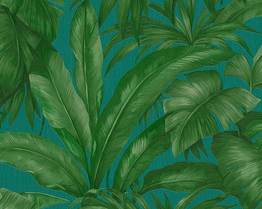 Carta da parati Versace Jungle Blue TNT lusso