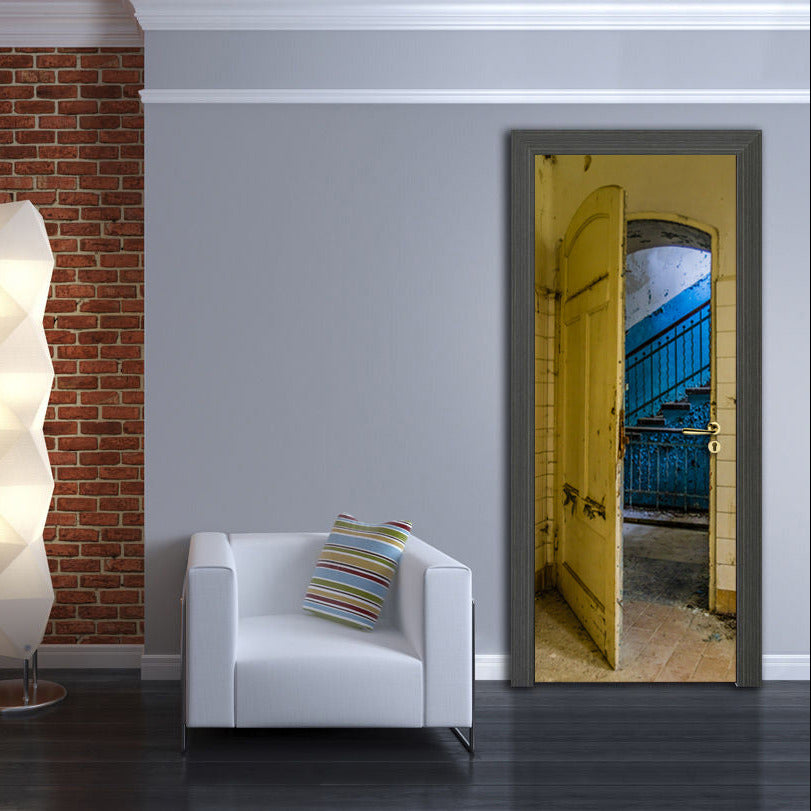 Adesivo per porta Mistery