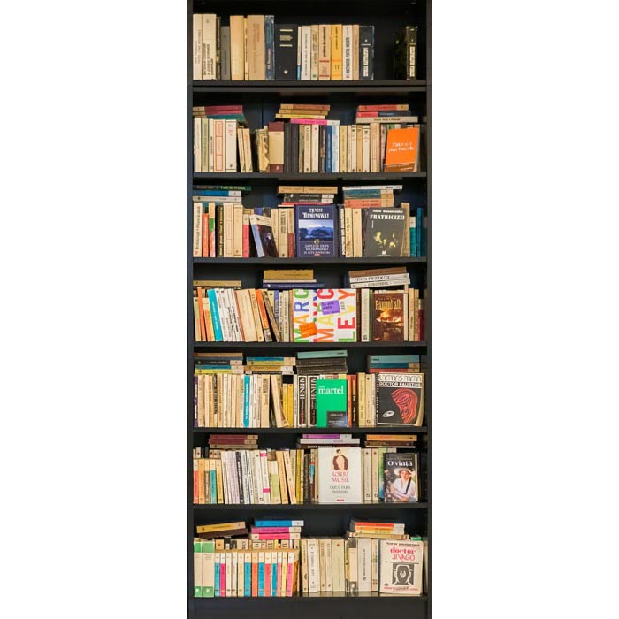 Adesivo per porta Libreria Moderna