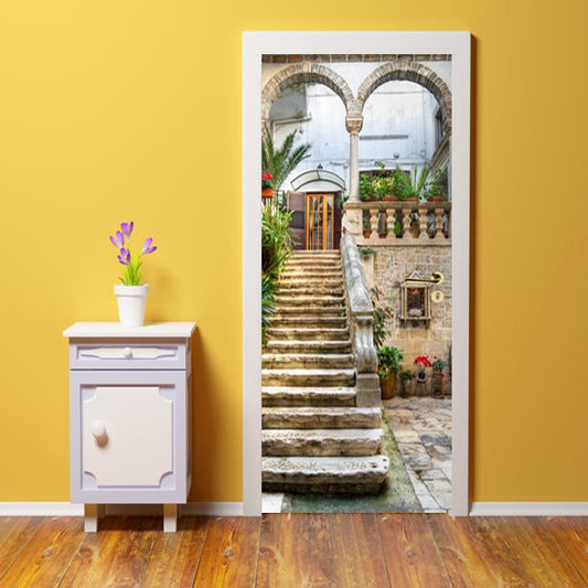 Adesivo per porta Romantic