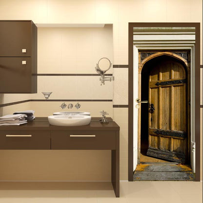 Adesivo per porta Medievale