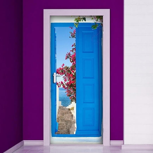Adesivo per porta Vista sul Mare