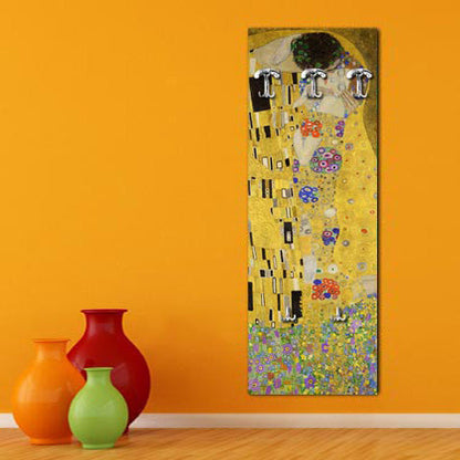 Attaccapanni da parete Il Bacio di Klimt