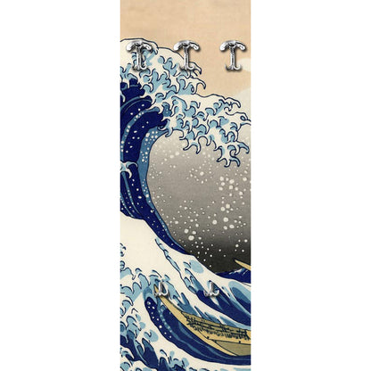 Attaccapanni da parete Hokusai