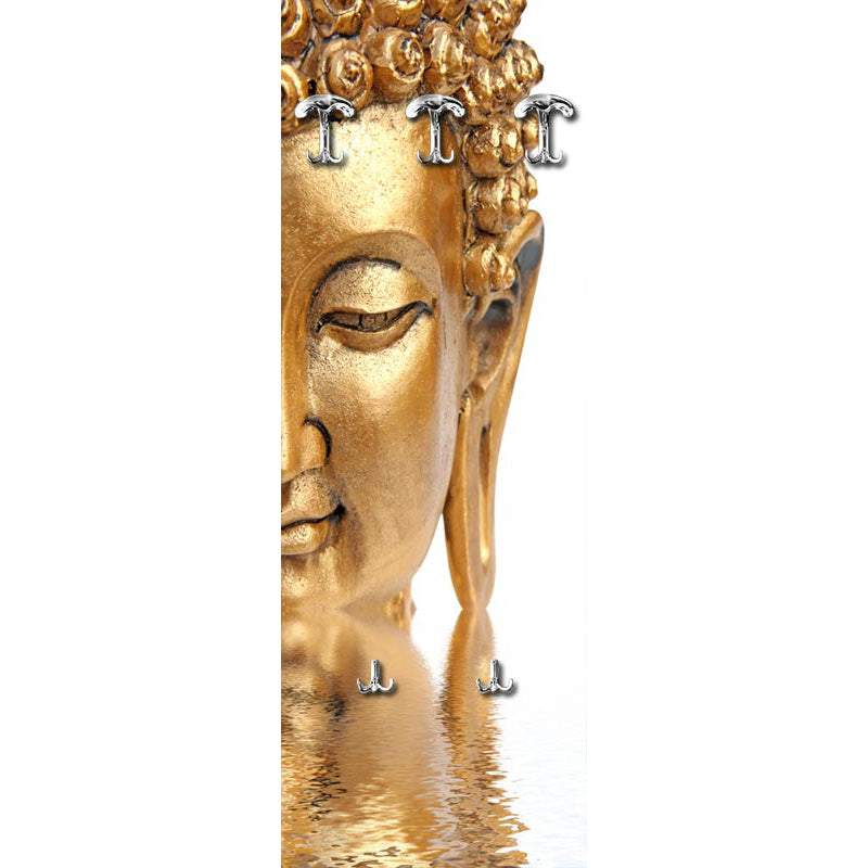 Attaccapanni da parete Buddha