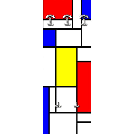 Attaccapanni da parete Mondrian