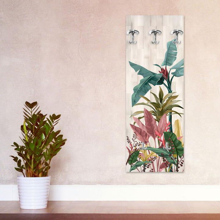 Attaccapanni da parete Tropical Leaves